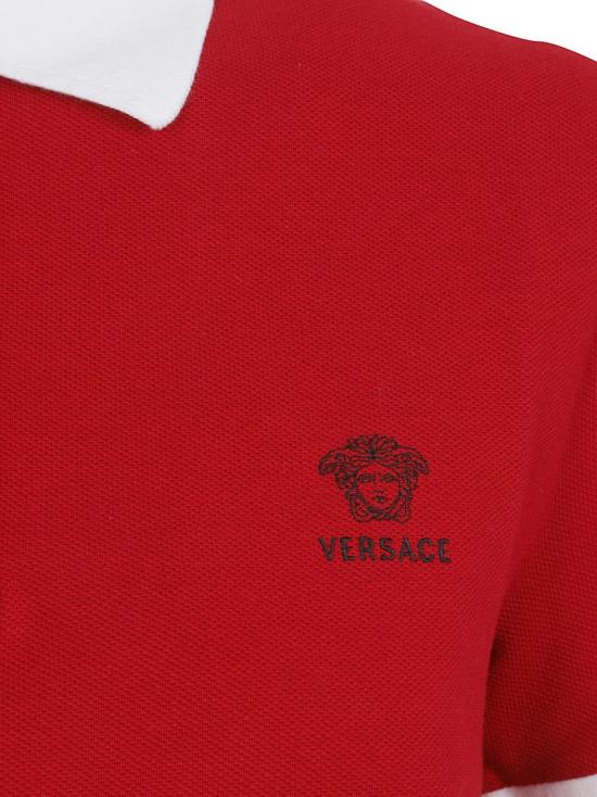 26SS 베르사체 폴로 티셔츠 10242351A176812RC90 Red - VERSACE