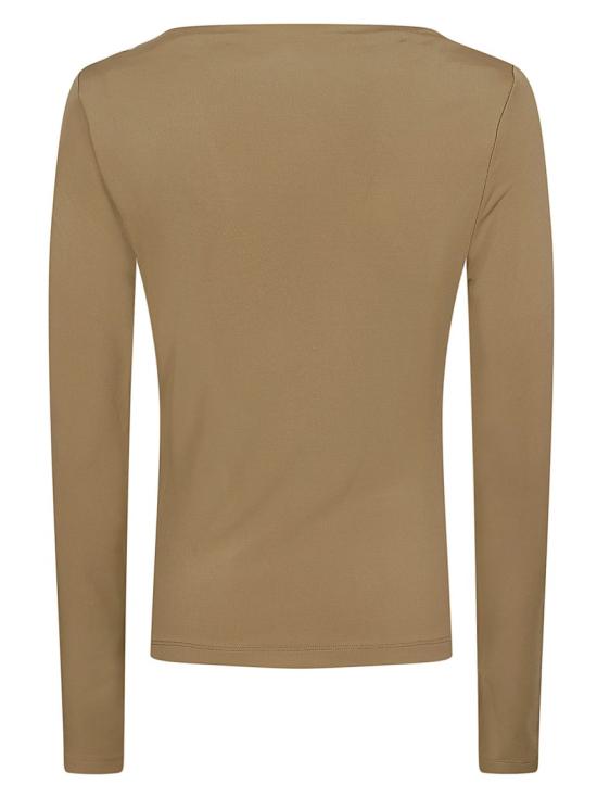 26SS 막스마라 긴팔 티셔츠 2611941029600 002 Brown - MAX MARA