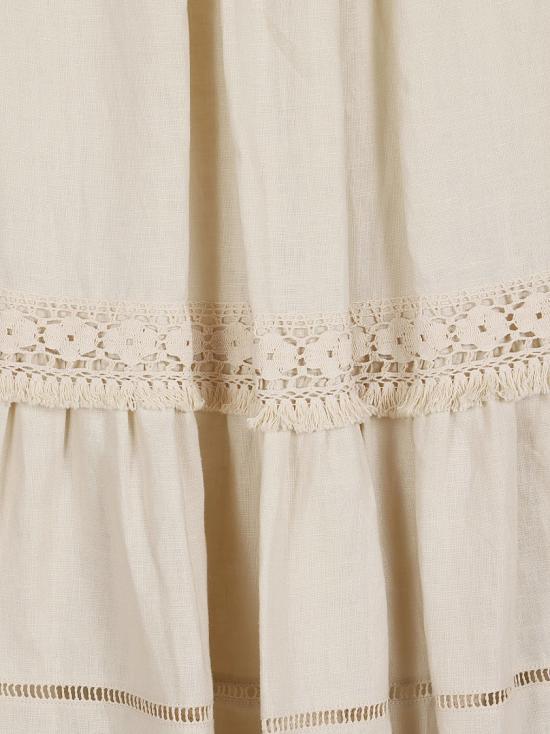 26SS 막스마라 롱 스커트 2615101023600 006 Neutrals - MAX MARA