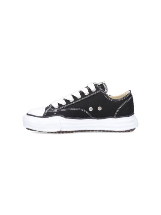 26SS 메종 미하라 야스히로 피터슨 OG 솔 캔버스 로우 A01FW702BLACK - MAISON MIHARA YASUHIRO