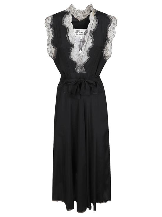 26SS 마르지엘라 롱 원피스 S51DD0058WM35798900 Black