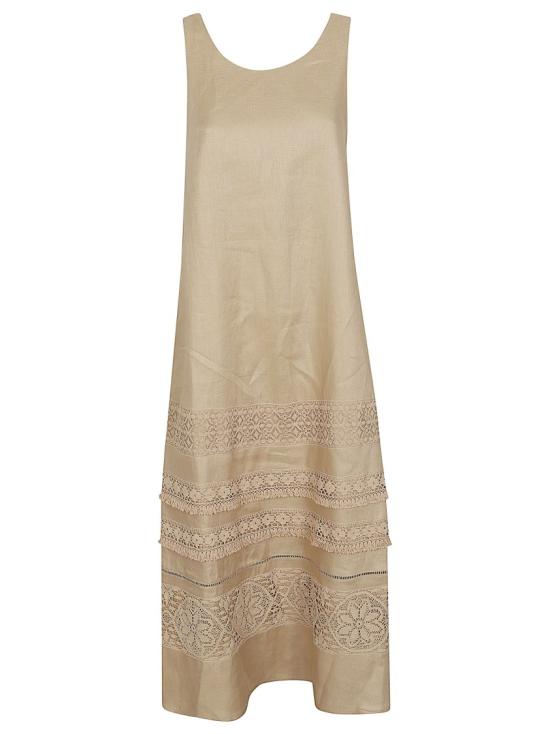 26SS 막스마라 롱 원피스 2615221033600 001 Neutrals