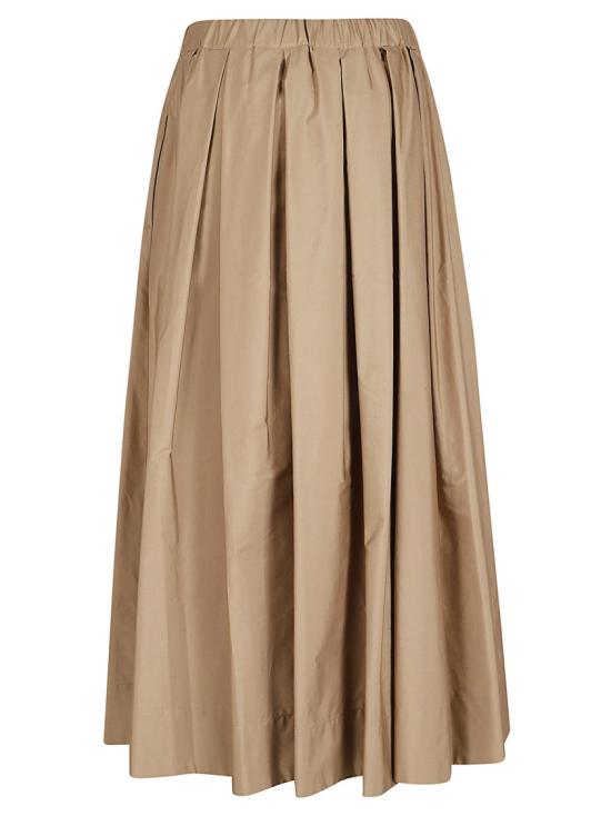 26SS 막스마라 롱 스커트 2619101043600 022 Brown - MAX MARA