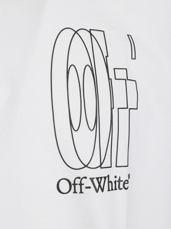 26SS 오프화이트 반팔 티셔츠 44MAA027S26J003100 White - OFF WHITE
