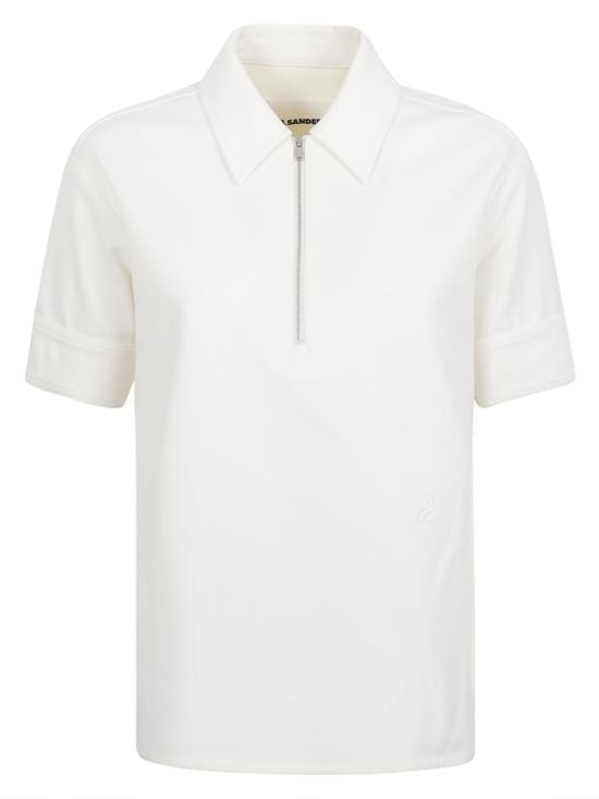 26SS 질샌더 반팔 티셔츠 J02GL0113J20018102 White