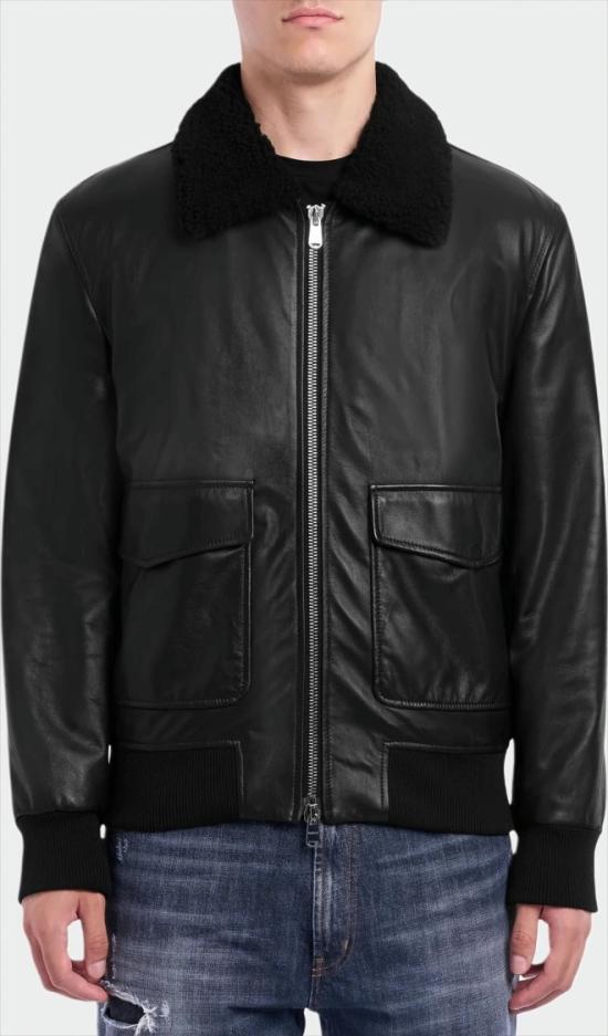 25FW 돈답 가죽 자켓 UJ978PL0511UXXXDU999 Neutrals - DONDUP
