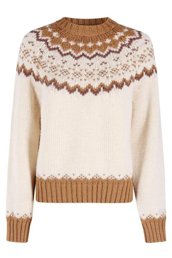 25FW 세인트바쓰 스웨터 KYLANORDIC00434I Neutrals