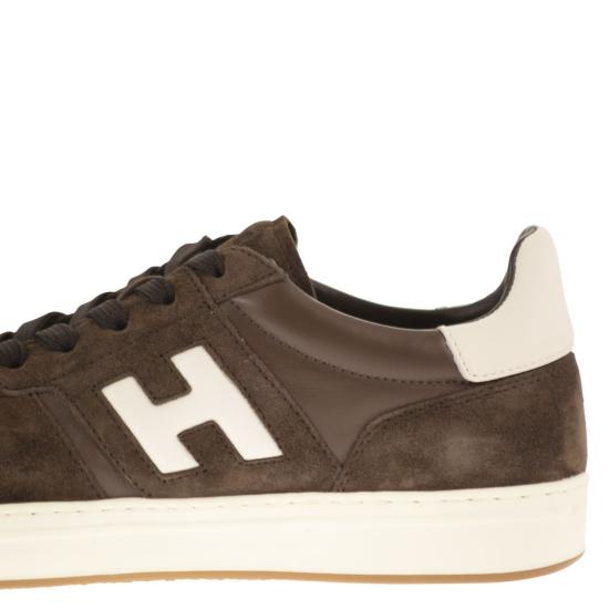 26SS 호간 스니커즈 HXM6680FZ00UHC0CAJ Brown - HOGAN