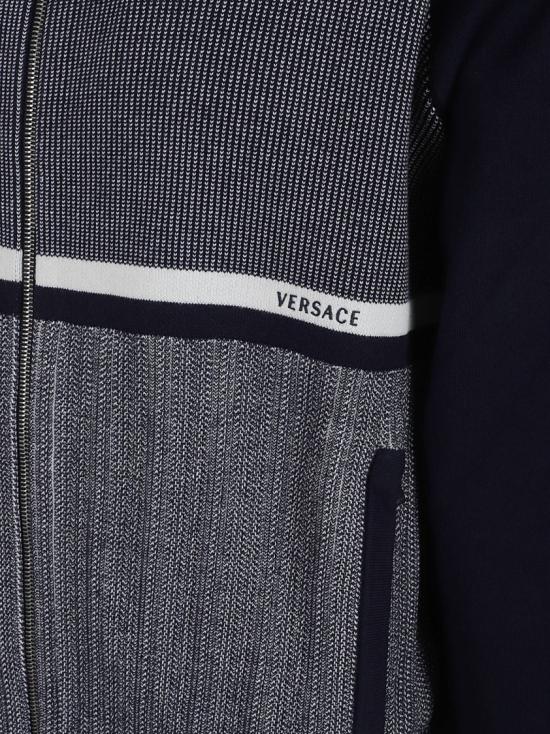 26SS 베르사체 집업 니트 10236251A174171U040 Black - VERSACE