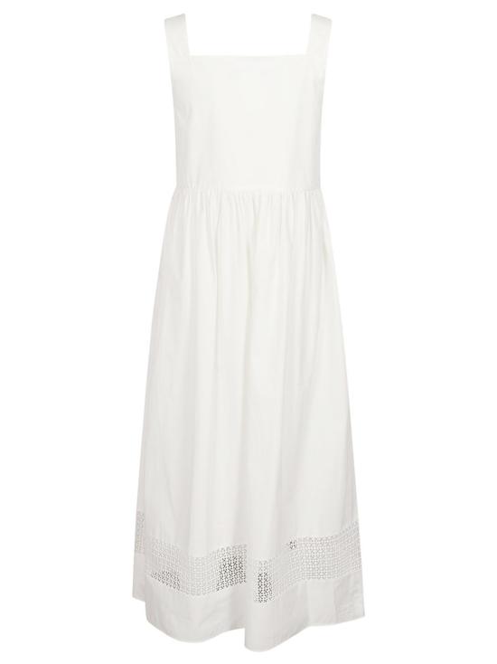 26SS 막스마라 미디 원피스 2615221082600 005 White - MAX MARA