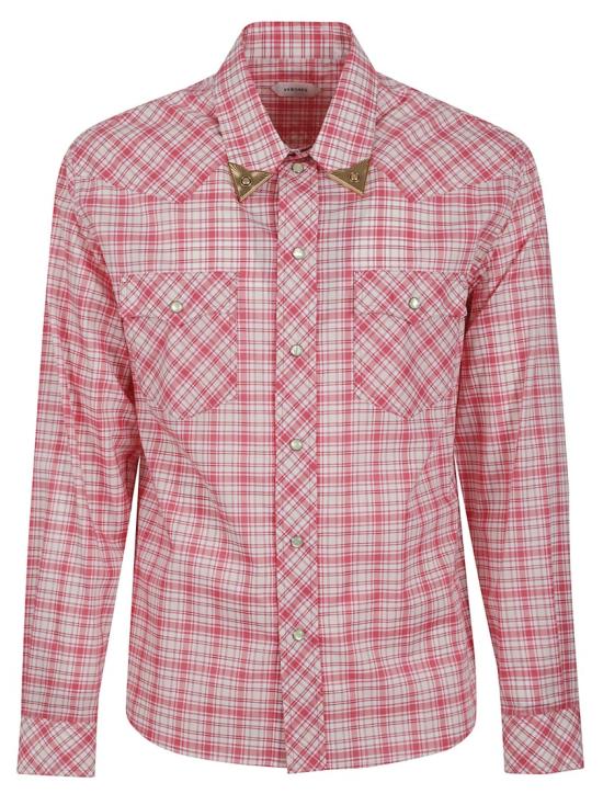 26SS 베르사체 긴팔 셔츠 10249541A179036R680 Pink