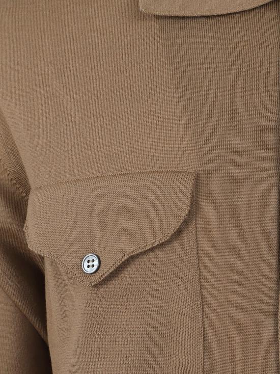 26SS 베르사체 반팔 셔츠 10235551A174081N100 Brown - VERSACE