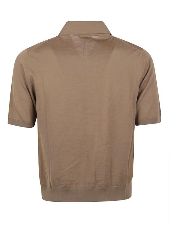 26SS 베르사체 반팔 셔츠 10235551A174081N100 Brown - VERSACE