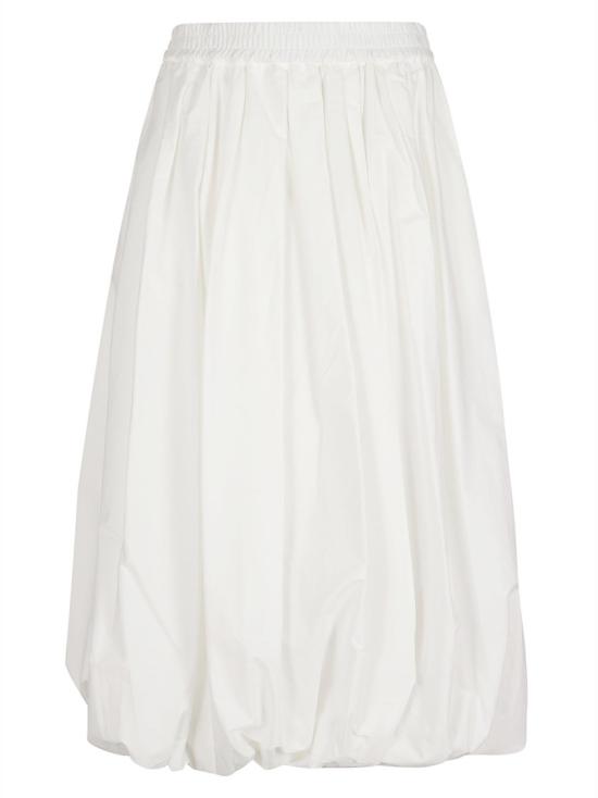 26SS 막스마라 미디 스커트 2615101013600 038 White