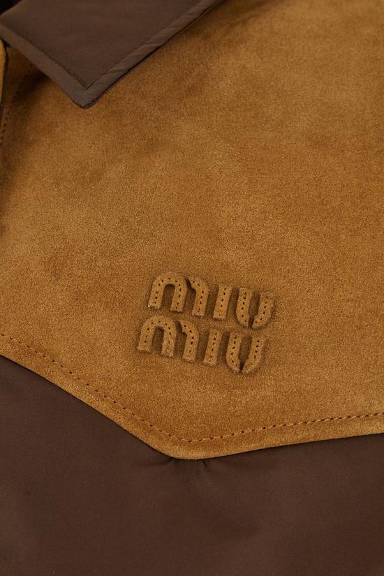 26SS 미우미우 숏패딩 ML137118Q0 F0201 CAFFE - MIU MIU