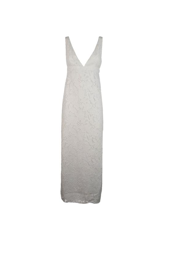 26SS 마이클 코어스 미디 원피스 MS683HIKR1 100 WHITE