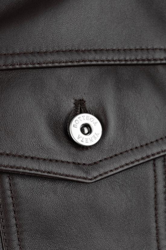 26SS 보테가베네타 가죽 자켓 869367V64W0 2608 Marrone - BOTTEGA VENETA