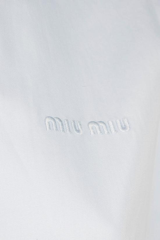 26SS 미우미우 셔츠 MK169319SE F0013 Azzurro - MIU MIU