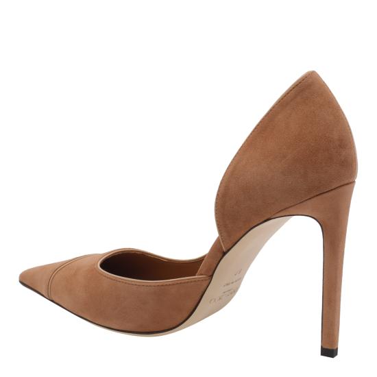 26FW 지미추 힐/펌프스 BRIGITTE 100 NQRTOFFEE CHAI Brown - JIMMY CHOO