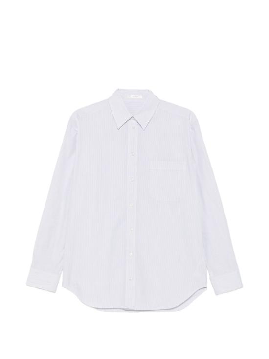 26SS 더로우 Gavina 셔츠 10477 W4591WBS WHITE