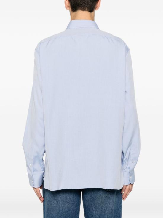 26SS 더로우 긴팔 셔츠 1458 W3230LSB Clear Blue - THE ROW