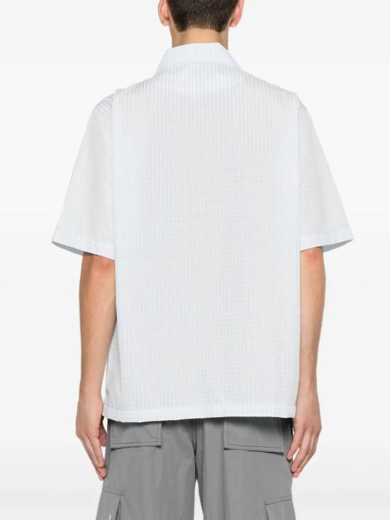 26SS 카레르 반팔 셔츠 BECK SHORT SLEEVE CHECKS SHIRT BLUE Blue - CARRER