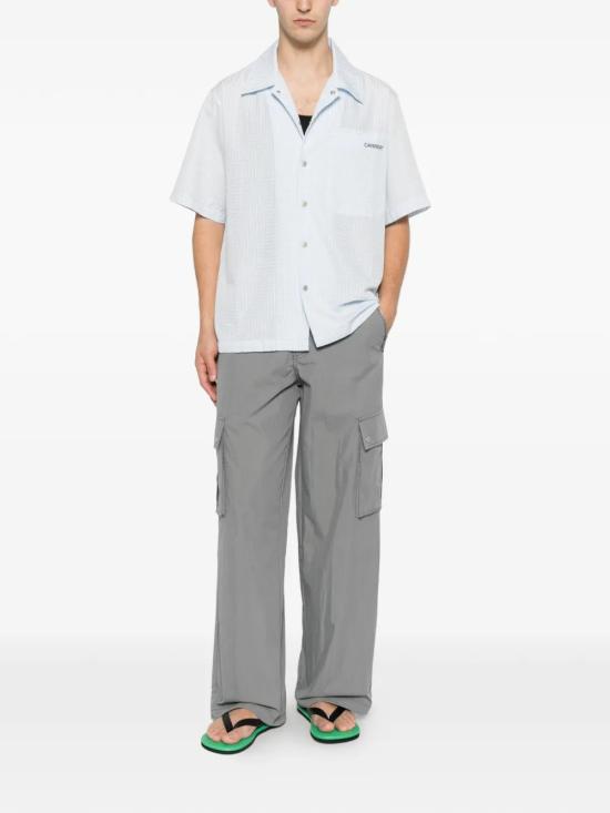26SS 카레르 반팔 셔츠 BECK SHORT SLEEVE CHECKS SHIRT BLUE Blue - CARRER