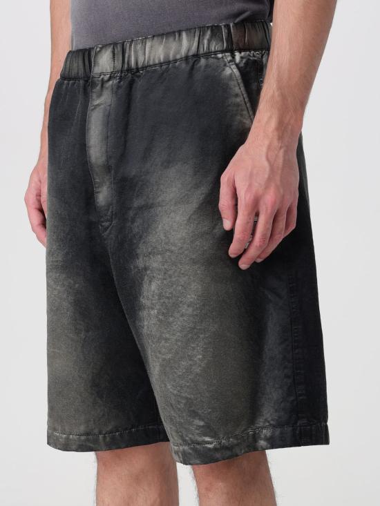 26SS 메종 미하라 야스히로 데님 숏팬츠 J16PT142 BLACK Black - MAISON MIHARA YASUHIRO