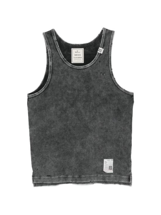 26SS 메종 미하라 야스히로 민소매 티셔츠 J16TS812 BLACK Black