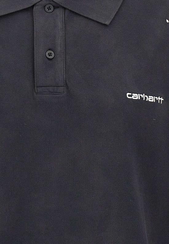 26FW 칼하트 WIP 폴로 티셔츠 I036856 89 EJ Black - CARHARTT WIP