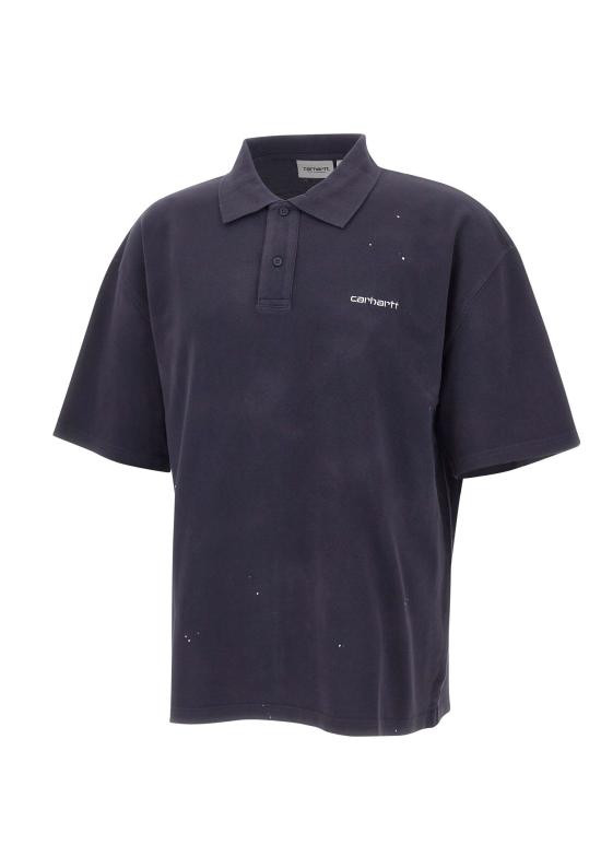 26FW 칼하트 WIP 폴로 티셔츠 I036856 1C EJ Dark navy