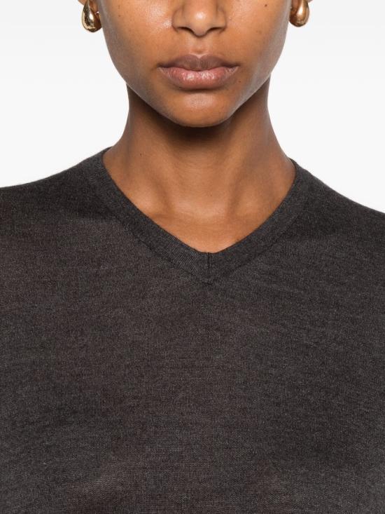 26SS 더로우 스웨터 11078 Y1001ANT DARK GREY - THE ROW