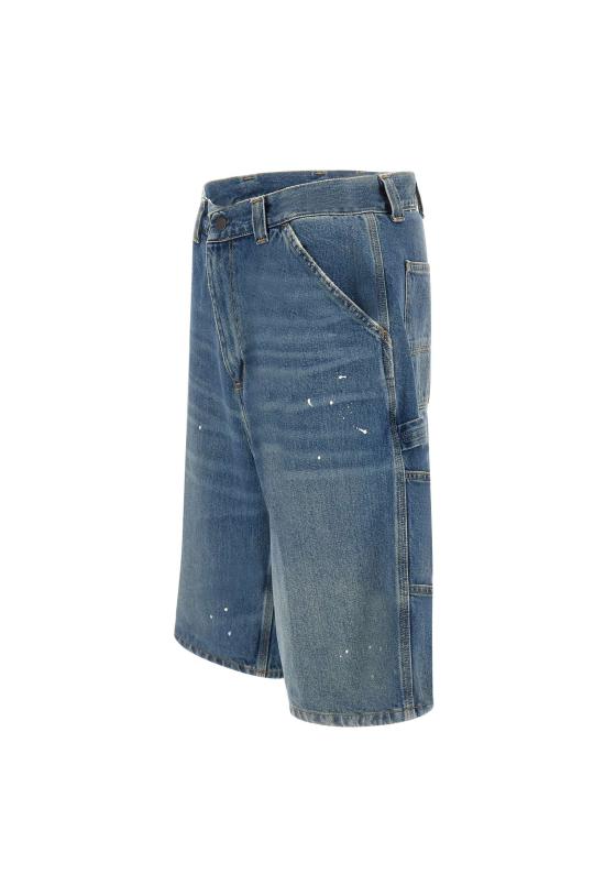 26FW 칼하트 WIP 데님 숏팬츠 I037020 01 EJ Blue - CARHARTT WIP
