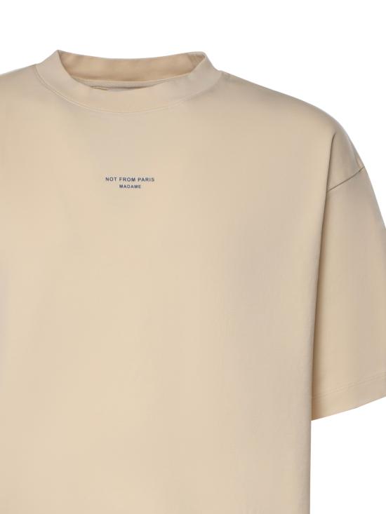 26SS 드롤드무슈 반팔 티셔츠 K TS202 CO002 SD Sand - DROLE DE MONSIEUR