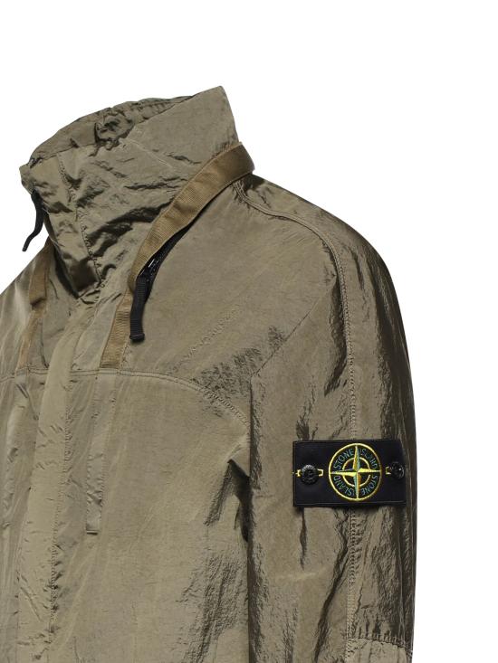 26SS 스톤 아일랜드 가죽 자켓 L1S15 4100064 S0020 V005G MILITARY GREEN DOM - STONE ISLAND