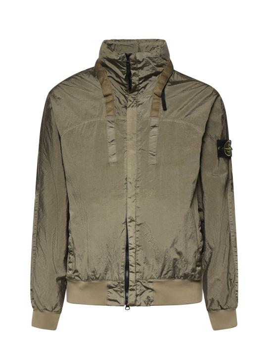 26SS 스톤 아일랜드 가죽 자켓 L1S15 4100064 S0020 V005G MILITARY GREEN DOM