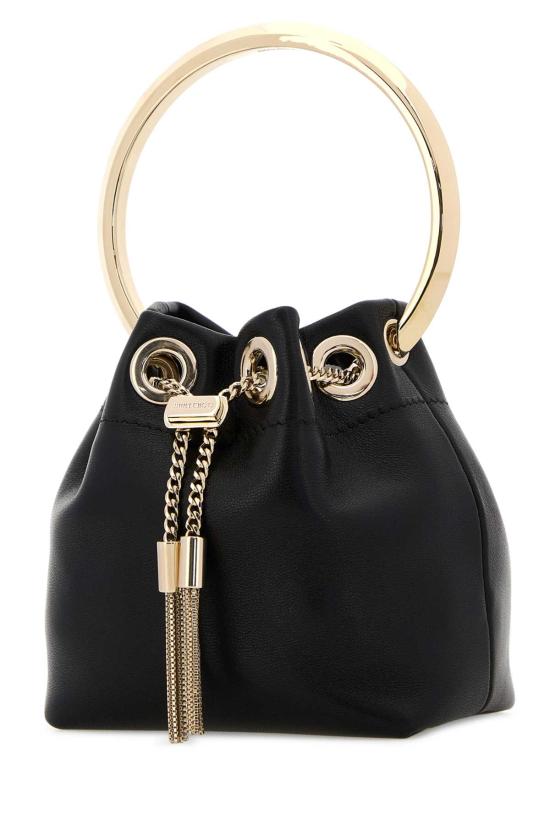 26FW 지미추 토트백 MICROBONBONRIH BLACK Black - JIMMY CHOO