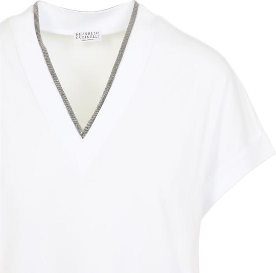 26SS 브루넬로 쿠치넬리 반팔 티셔츠 M0T18BD222C159BIANCO DIVERS - BRUNELLO CUCINELLI