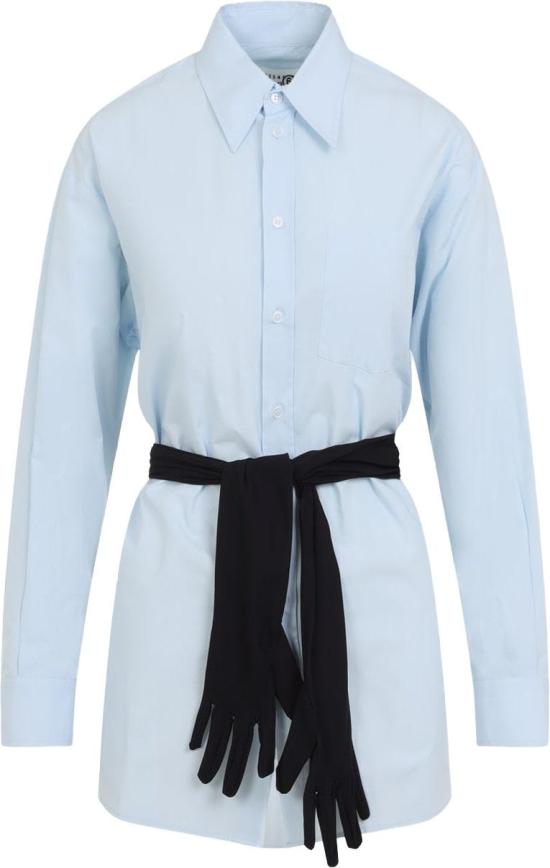 26SS 마르지엘라 긴팔 셔츠 S52DT0060M35480501LIGHTBLUE DIVERS - MAISON MARGIELA