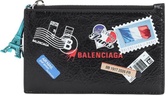  발렌시아가 지갑 8671502ACHI1084BLACKMULTI DIVERS - BALENCIAGA