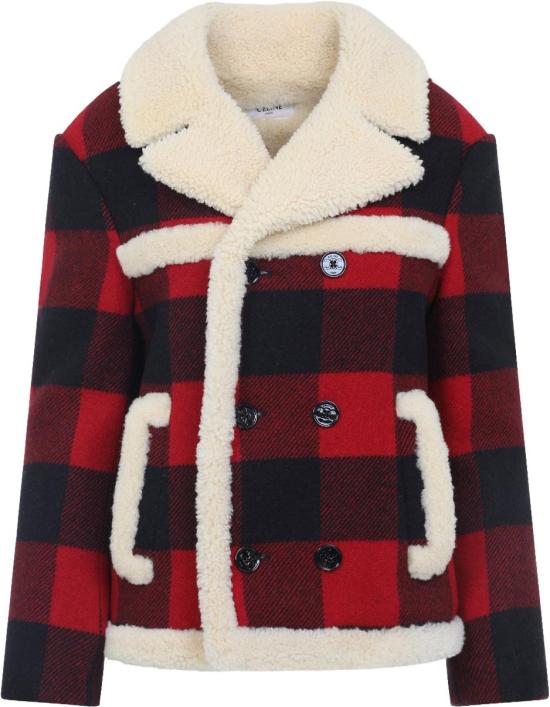 25FW 셀린느 무스탕 RM02L064627NGROUGENOIR DIVERS - CELINE