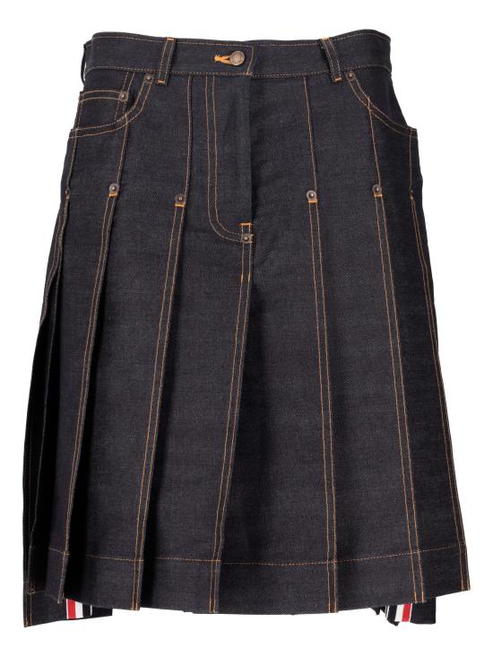 26SS 톰브라운 데님 숏팬츠 FGCA49AF1249 415 NAVY