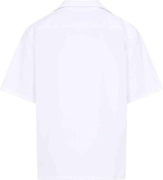 25FW 프라다 반팔 셔츠 UCS524SOOO10IVF0009BIANCO DIVERS - PRADA