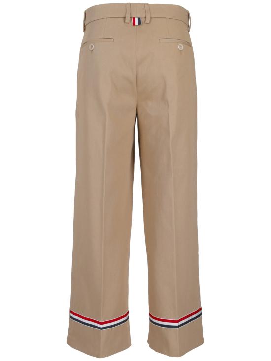 26SS 톰브라운 스트레이트 팬츠 FTC519UF0175 250 KHAKI - THOM BROWNE