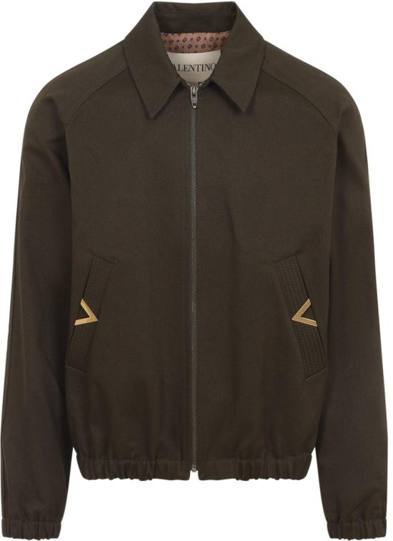 26SS 발렌티노 가라바니 봄버 자켓 8V3CIP79AWK365MILITARE DIVERS