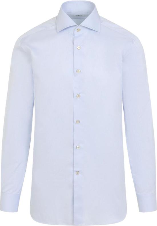 26SS 키톤 긴팔 셔츠 UCCH0960802000CELESTE DIVERS - KITON