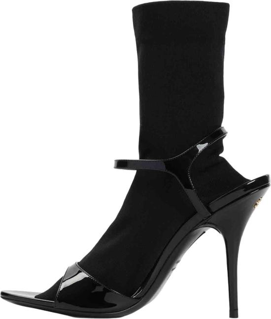 26FW 발렌시아가 애비뉴 삭 110mm 펌프스 810517W12H21010BLACKBLACK DIVERS - BALENCIAGA