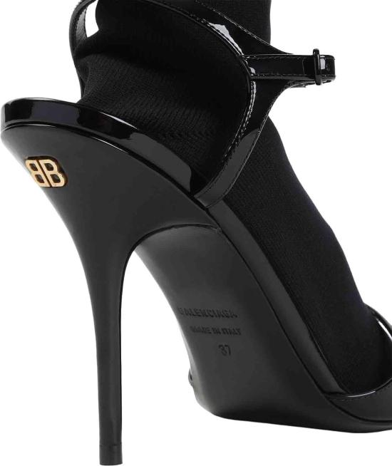 26FW 발렌시아가 애비뉴 삭 110mm 펌프스 810517W12H21010BLACKBLACK DIVERS - BALENCIAGA