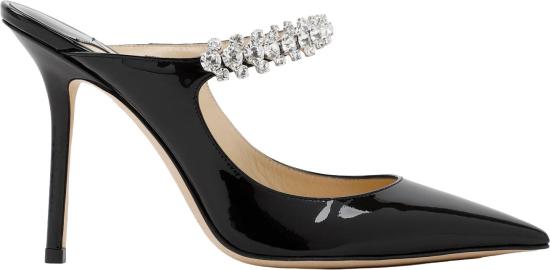 26SS 지미추 힐/펌프스 BING100PATBLACK DIVERS - JIMMY CHOO