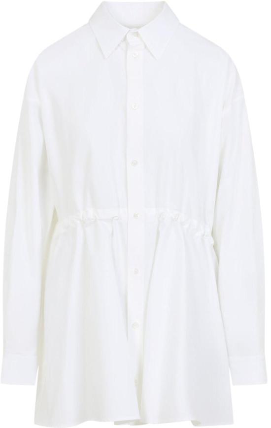 26SS 발렌시아가 셔츠 852450TRM289000WHITE DIVERS